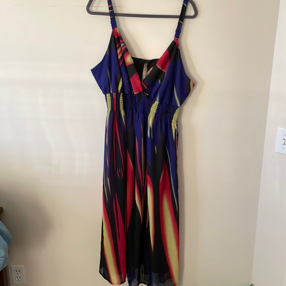 In Every Story Graphic Dress, Size 2X